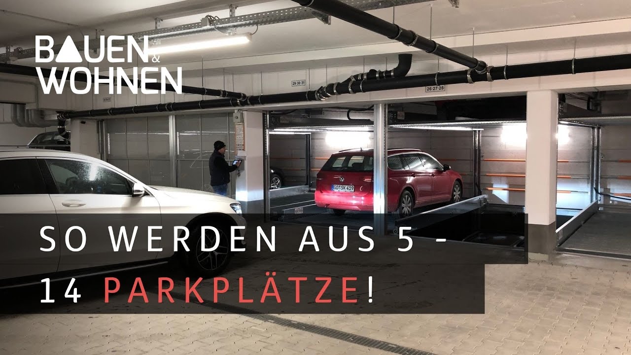 Garage: Zu wenig Parkpl&auml;tze? Halbautomatisches Parksystem hilft