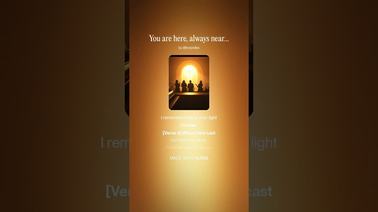 You are here, always near