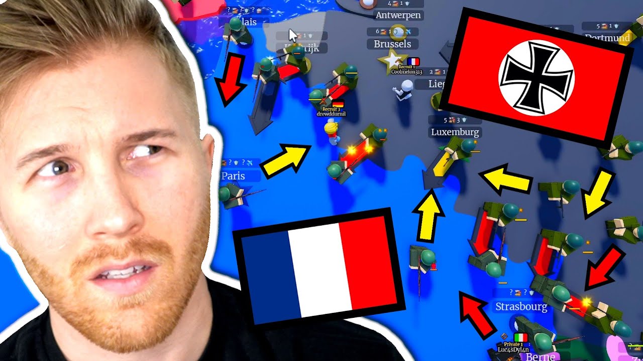Я нашёл лучшую новую игру про Вторую мировую войну в ROBLOX! (HOI4, но Roblox)