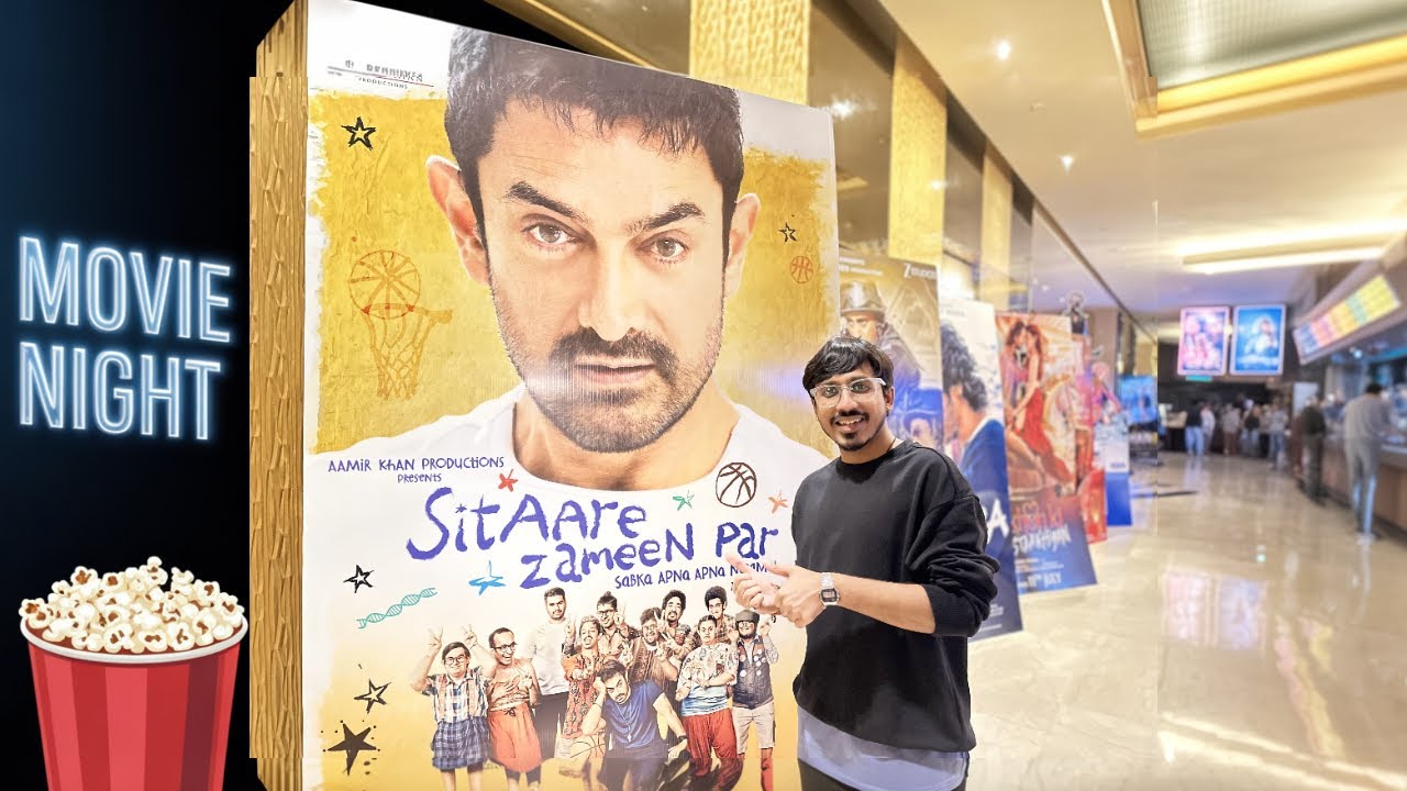 Sitare Zameen Par - The Best Movie Night 🎬 VLOG 28