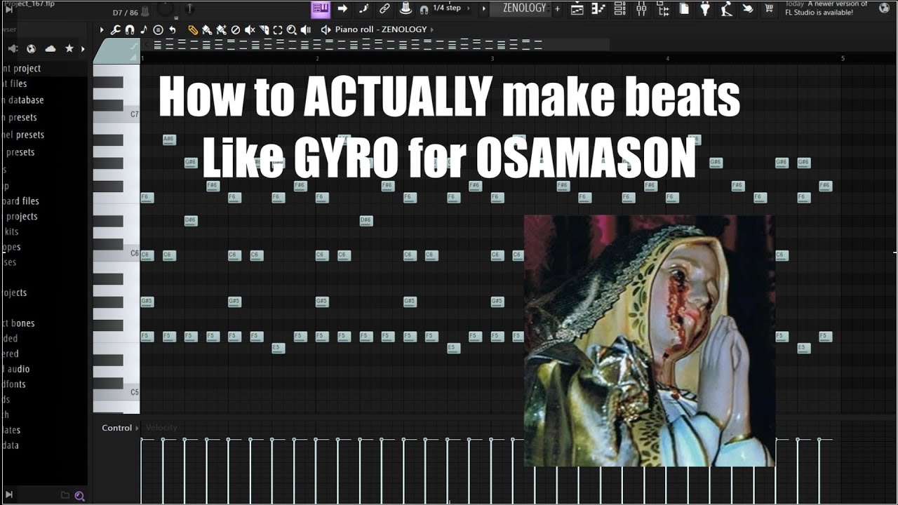 How to ACTUALLY make beats like GYRO for OSAMASON | FL Studio Tutorial