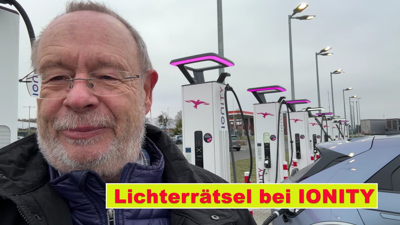 Lichterrätsel bei IONITY
