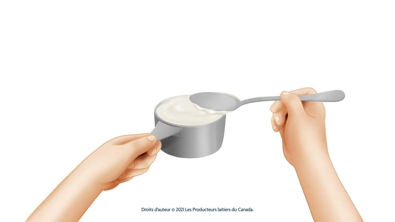 Technique pour mesurer des ingr&eacute;dients humides avec une tasse &agrave; mesurer