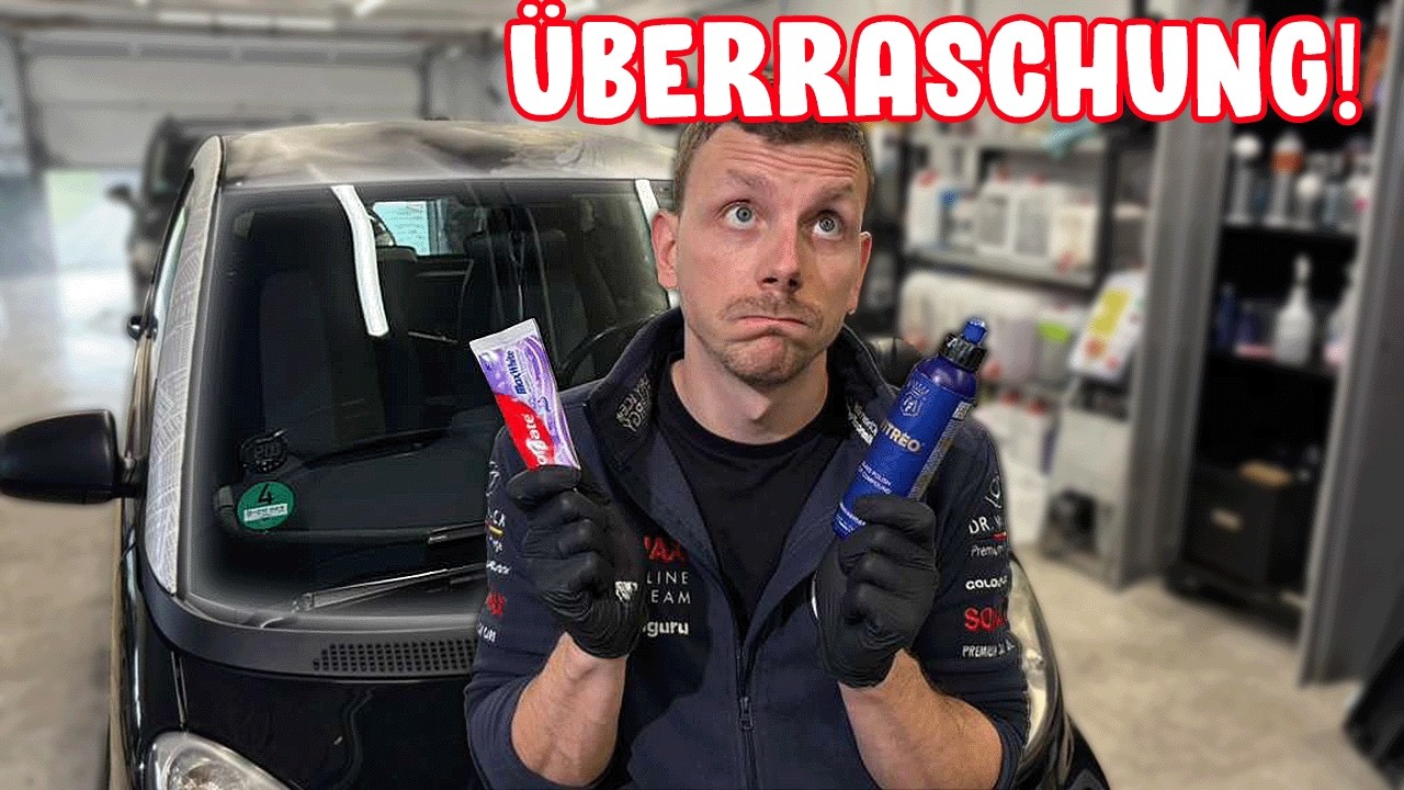 Der verrückte Test: Zahnpasta gegen echte Glaspolitur! 😳