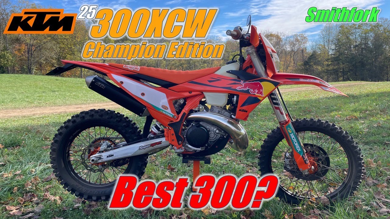KTM 300XCW Champion Edition 2025 года: Лучший 300-кубовый мотоцикл?