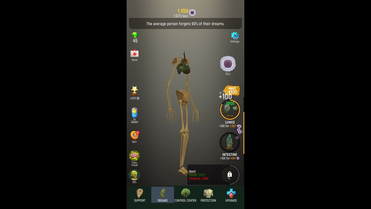 Idle Human Gameplay (Alien)