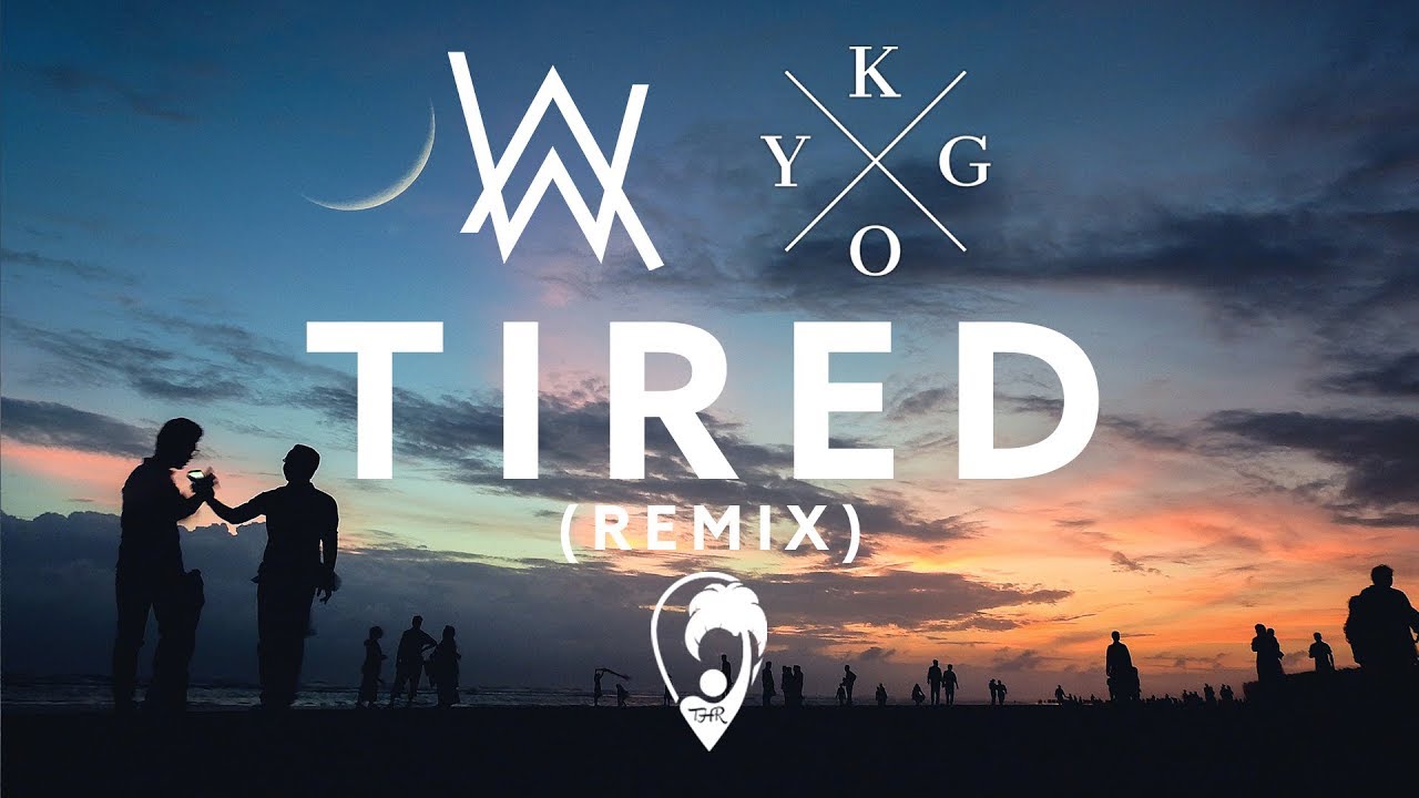 Alan Walker ft. Gavin James - Tired (Kygo Remix) [Lyric Video]