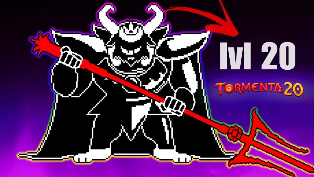 Jogue com Asgore Dreemur lvl 20 em Tormenta 20