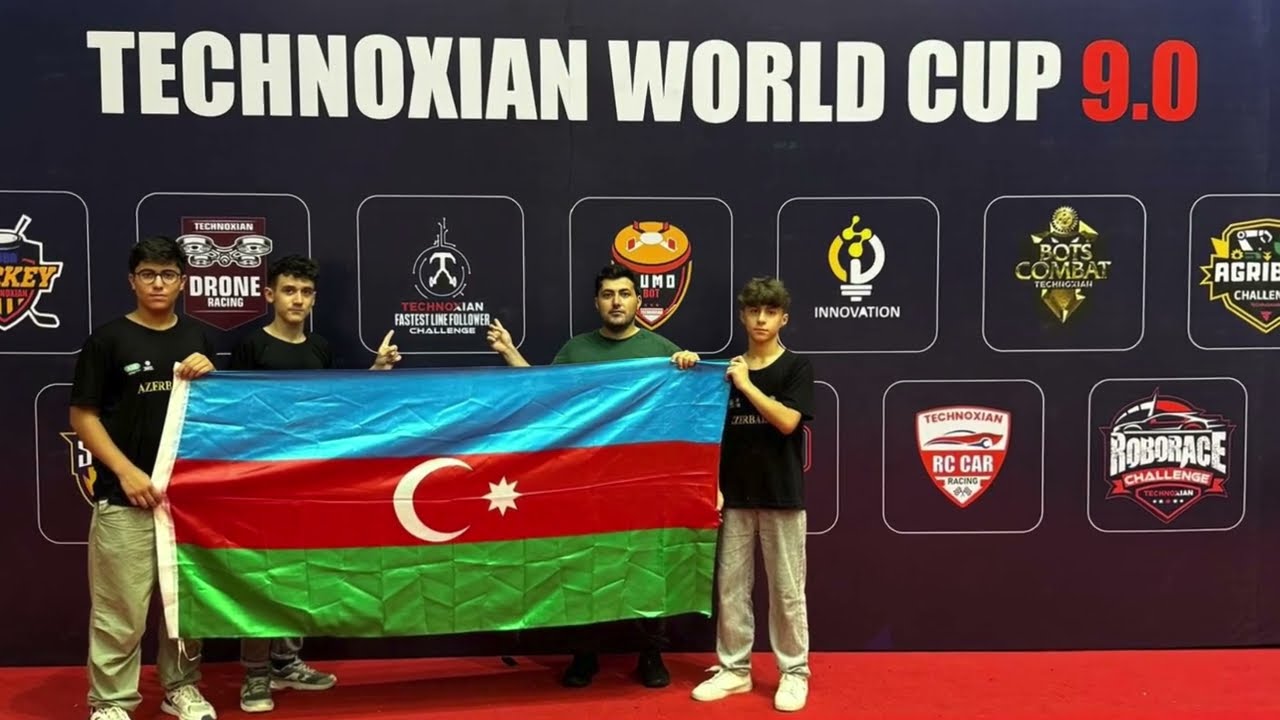 🇦🇿 Azərbaycan bayrağını texnologiya səmasında dalğalandırırıq. Elm, zəka və Vətən sevgisi ilə 🌱💙❤️💚🌱