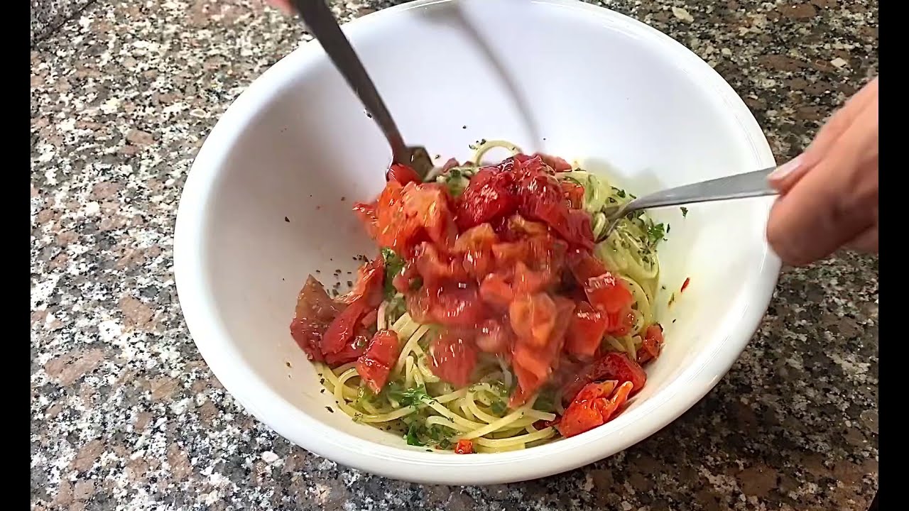 SPAGHETTI ALLA CHECCA SUL ROGO - Ricetta di piero Benigni