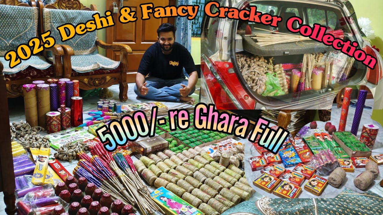 2025 Diwali Crackers 🔥Collection from TIGIRIA || cheapest Deshi Crackers || Fancy Crackers || Odisha