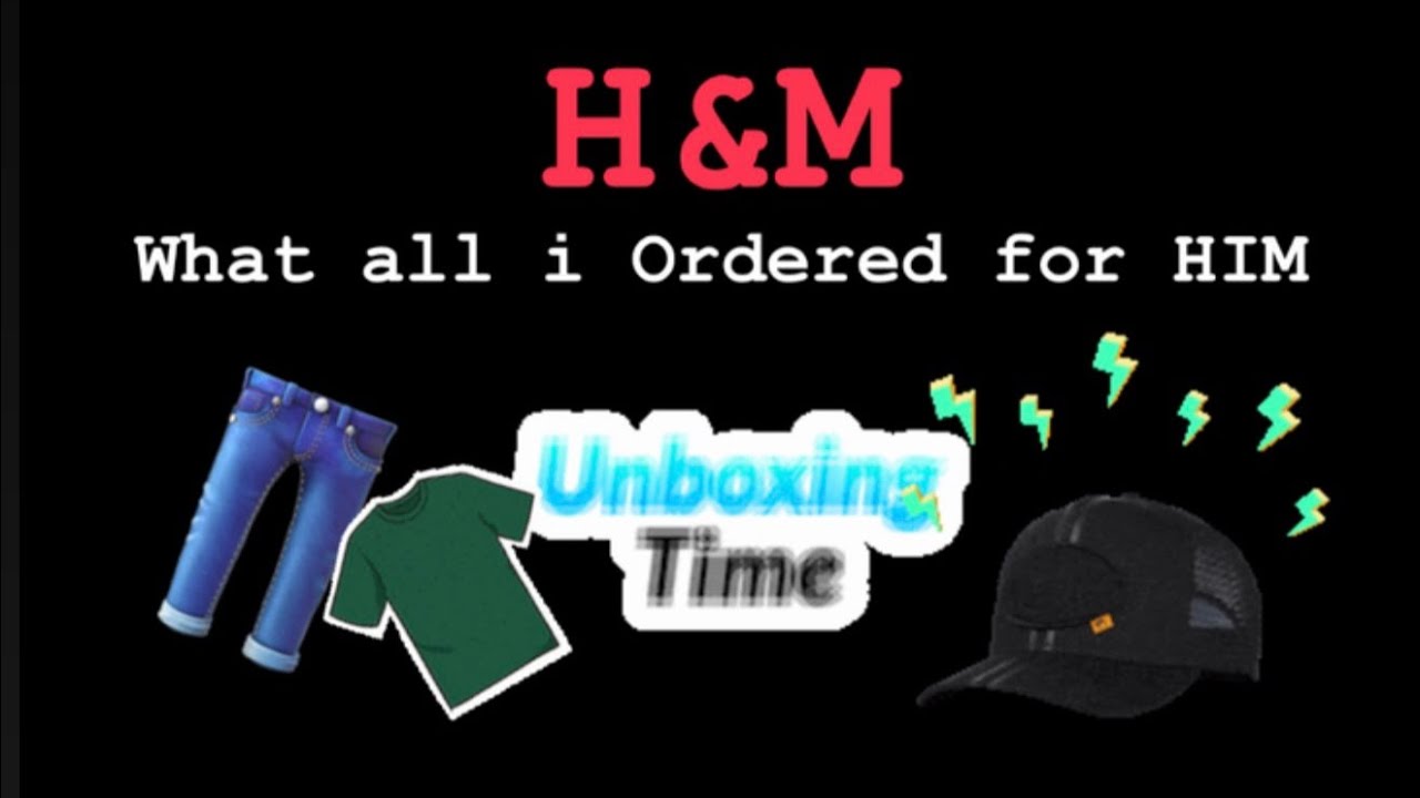For HIM | Menswear | Fashion For HIM | HnM Parcel Unboxing | #taghim #hnm #menswear #menfashion 