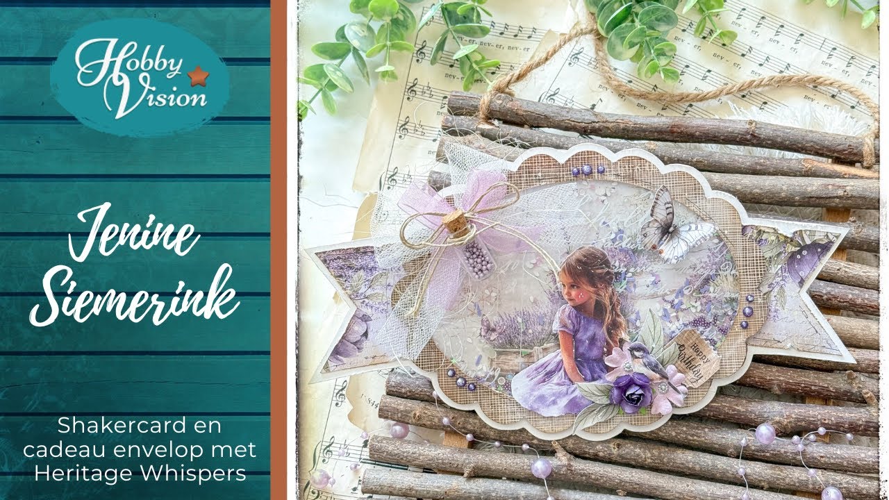 FBLive - 05-04-2025- Shakercard en envelop met Heritage Whispers