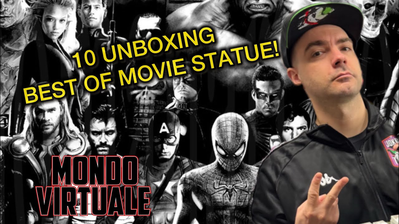 10 UNBOXING BEST MOVIE STATUE - CHE ABBIAMO APERTO NOI EH!