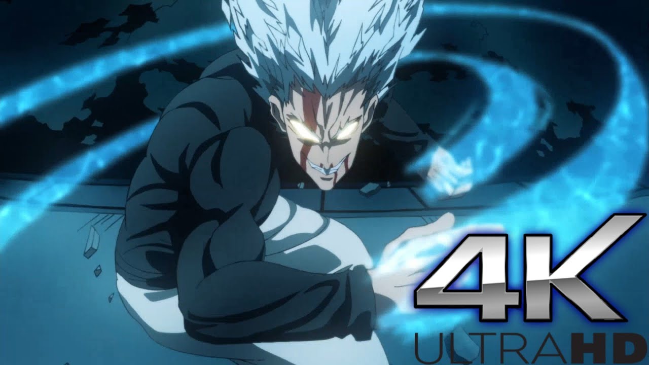 [One Punch Man T2] Garou vs Tank Top Master BD 4k/60FPS [HD Audio]