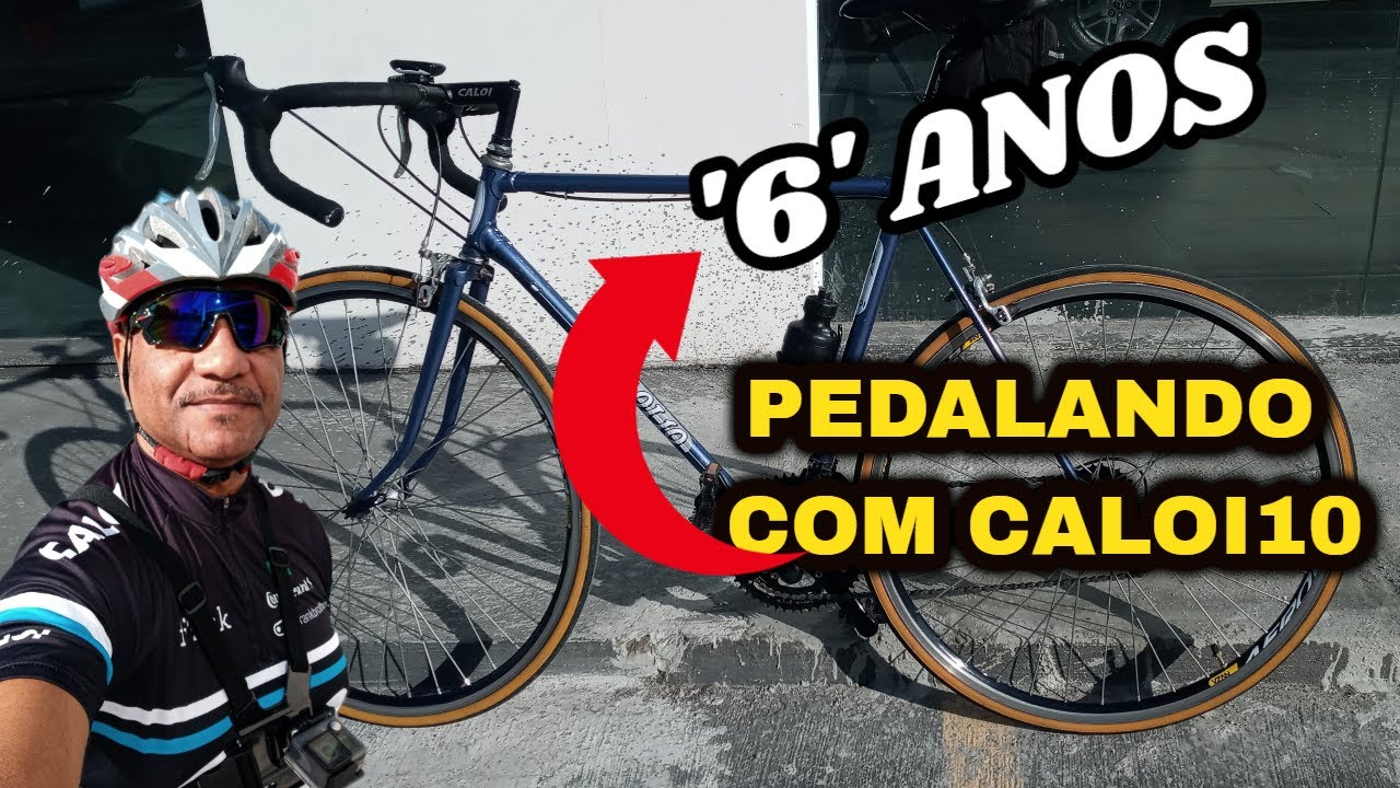 6 anos pedalando com caloi10