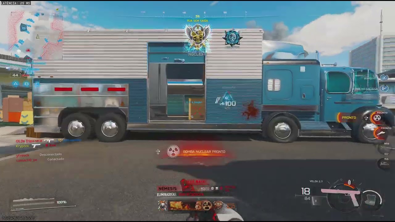 Bo7 - Nuke de maddox nos bots