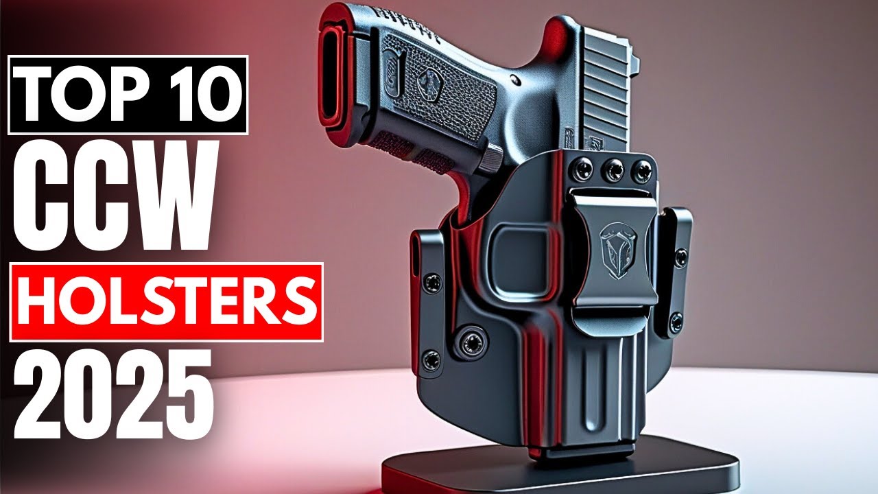 10 Best CCW Holsters To Buy in 2025!