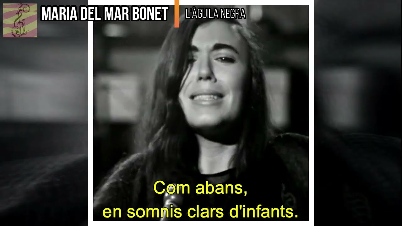Maria del Mar Bonet - L'Àguila negra (subtítols i lletra en català)