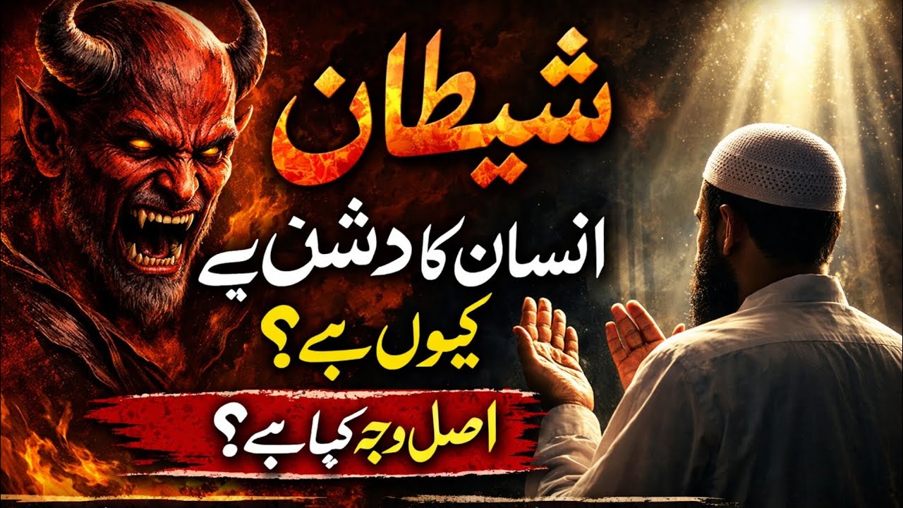 Shaitan Insaan Ka Dushman Kyun Hai? | Shaitan Insaan Ko Kaise Gumrah Karta Hai? Islamic Bayan!