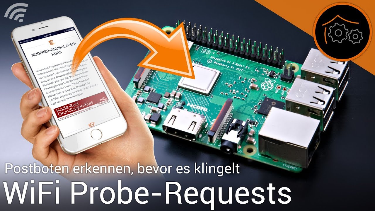 Paketbote vor dem Klingeln erkennen - WiFi Probe Requests