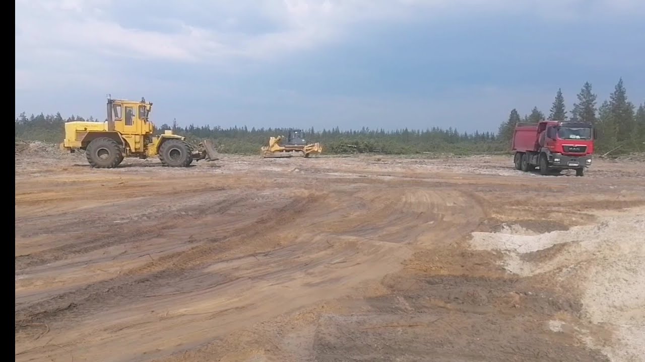 Новое месторождение, как проходит погрузка в карьере. MAN DOOSAN K702 МАЗ.