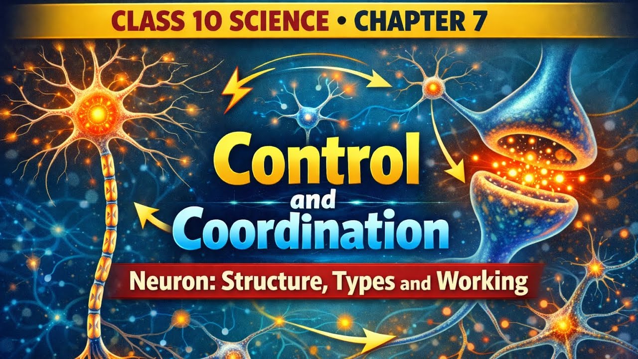 How Does a Neuron Work? 🤯 | Structure & Types Explained | Class 10