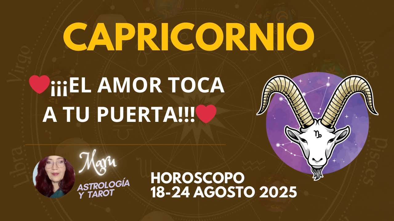 CAPRICORNIO ♑️Recibes Regalos y Reconocimientos 🙌 ¡EL AMOR TOCA A TU PUERTA! ❤️