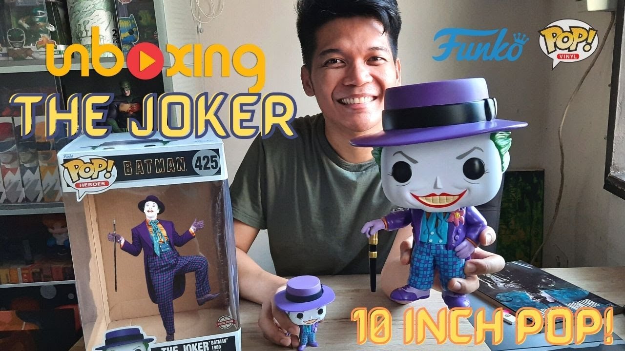 Funko Pop! 10 inch THE JOKER (Batman 1989)