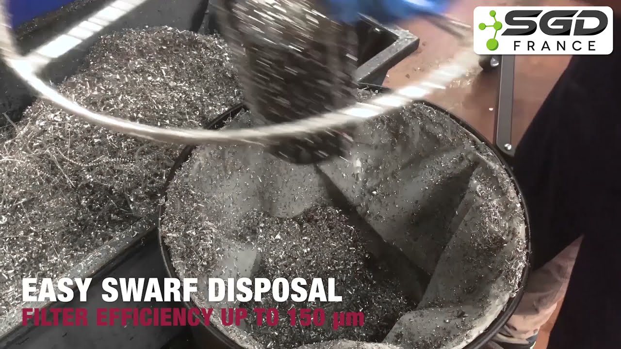 Aspirateurs Industriels - Vidangeur Huile et Copeaux