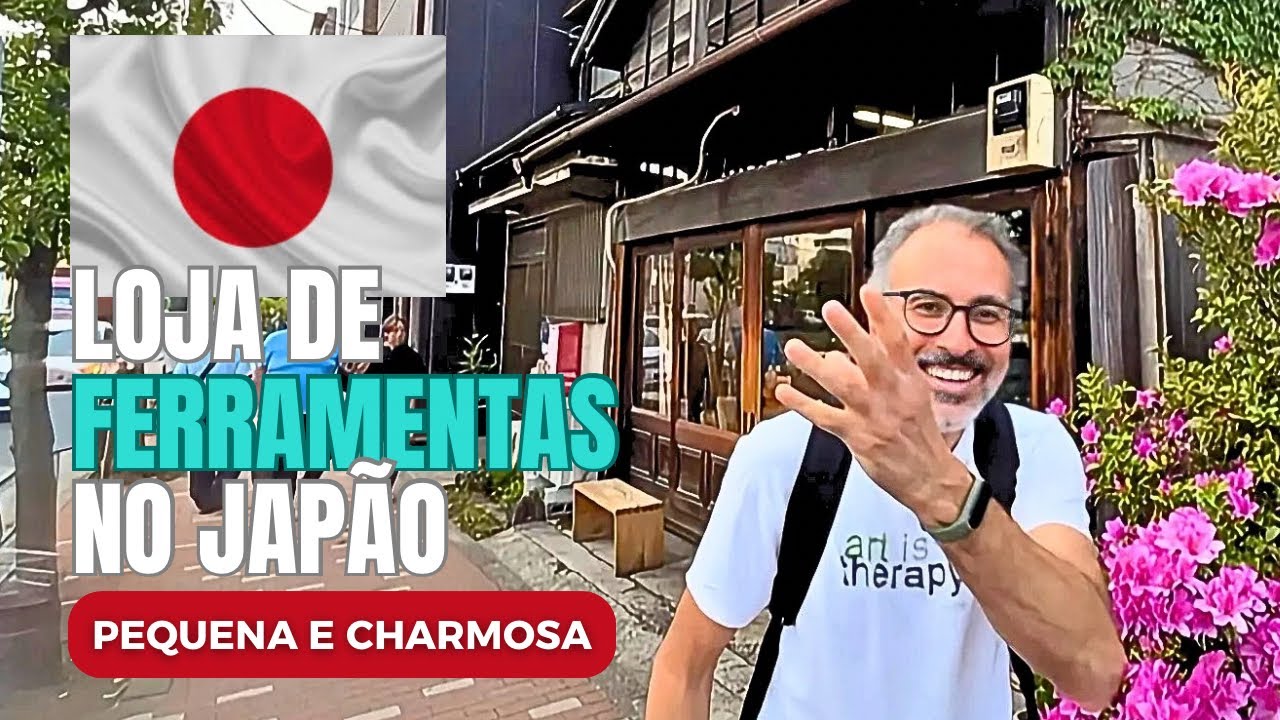 A Pequena Loja de Ferramentas que me Encantou no Japão! 🇯🇵 . Plainas, serrotes, formões …