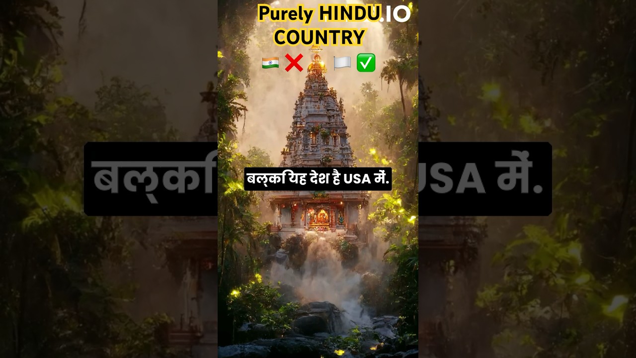 Purely Hindu Country In USA 😱🔥 #shorts #facts #shortsfeed
