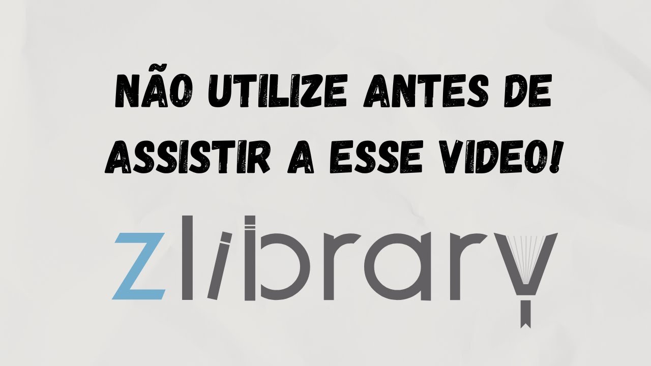 A forma correta mais errada de baixar livros (Z-library)