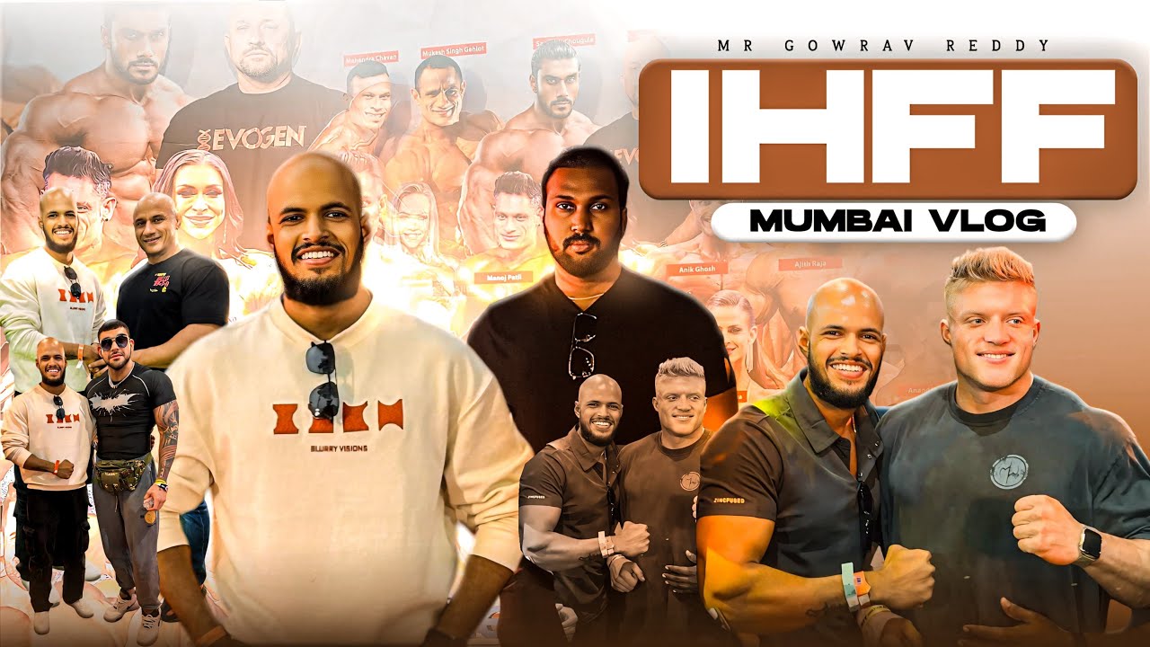 IHFF Expo || Amateur Olympia || Sheru Classic || Mumbai 2024 Vlog 🔥💀
