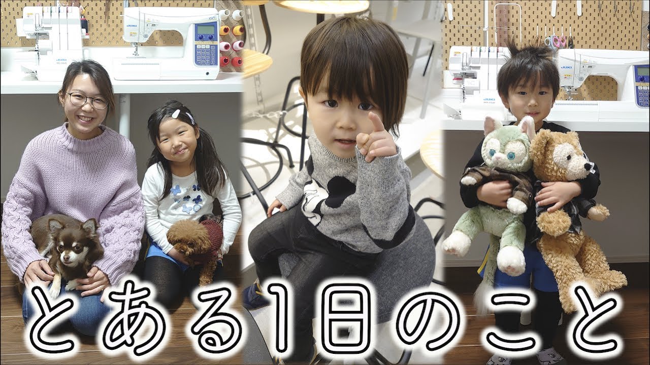 犬と家族の1日【トイプードル・チワワ】イケア商品でママのアトリエを作ろう！