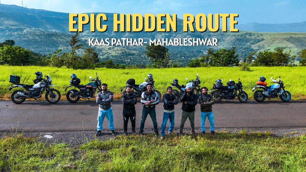 Kaas Pathar to Mahabaleshwar via EPIC Hidden Route | Himalayan 450
