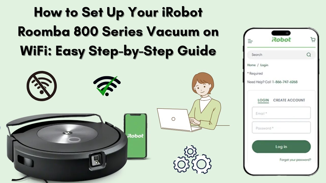 Как подключить пылесос iRobot Roomba серии 800 к Wi-Fi: пошаговое руководство