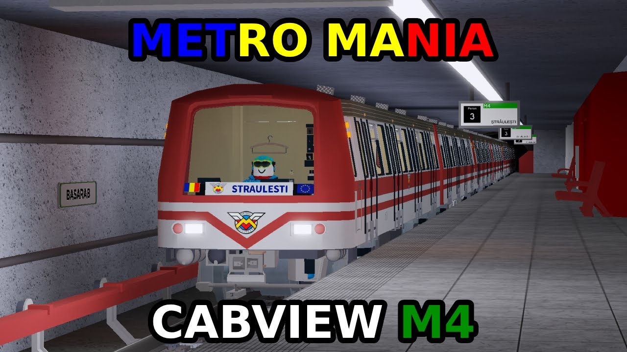 Cabview M4 Straulesti - Gara de Nord - Straulesti IVA | Metro Mania