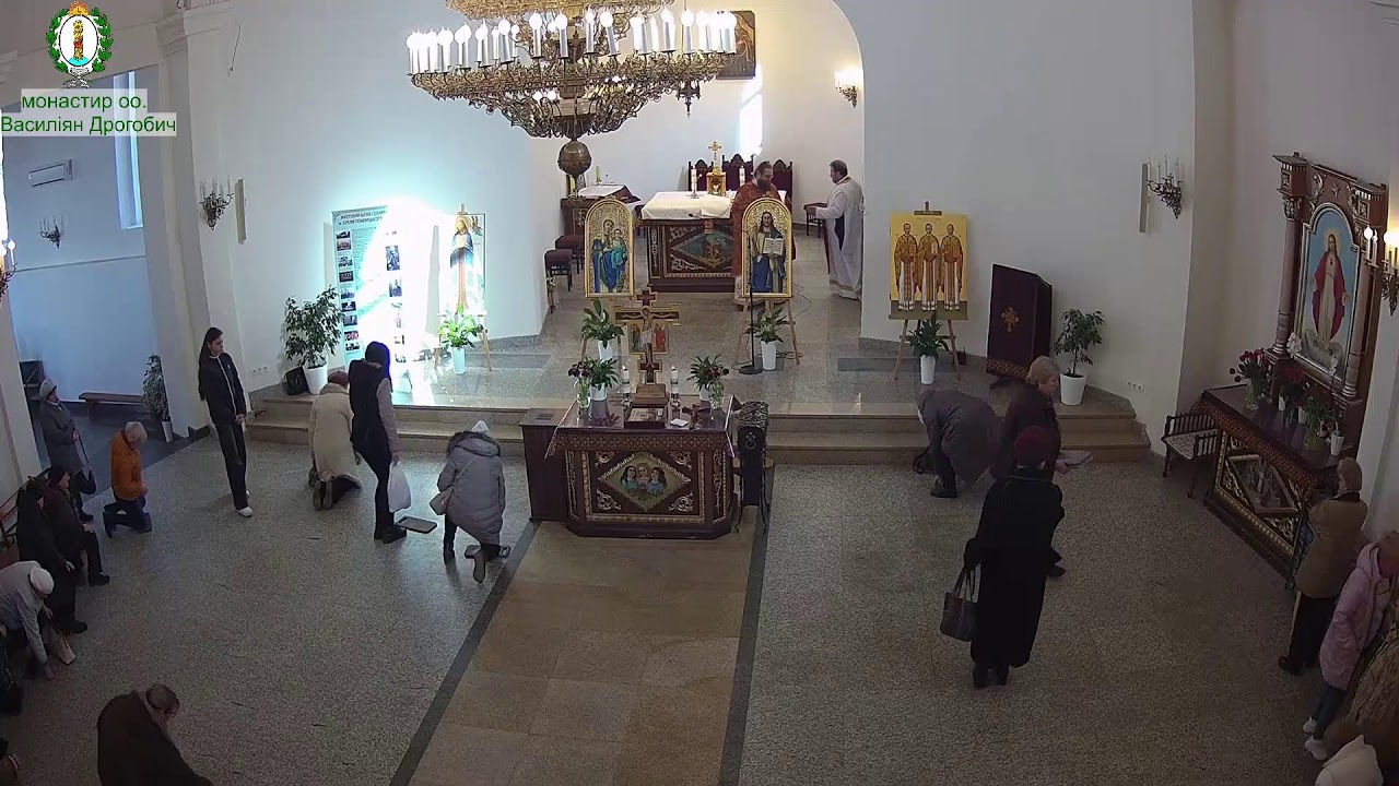 Свята Літургія 10:00  10.03.2026