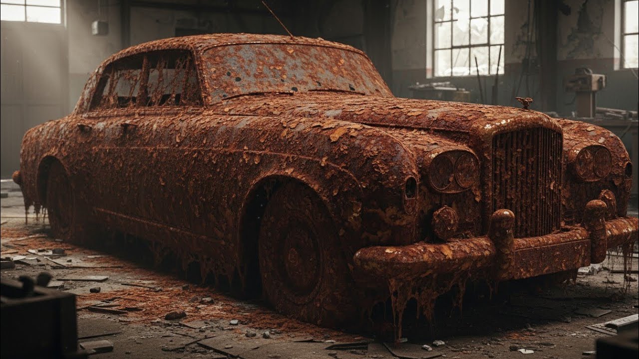 Silent ASMR Restoration of a 1963 Bentley S3 Continental | Extreme Rust to Perfect Classic
