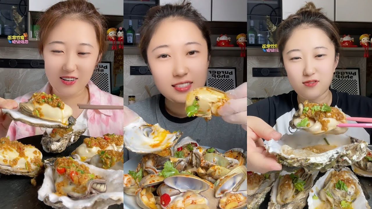 Asmar challenge Eating Seafood 🦞Shrimp🍤🦐 Crap 🐙🦑 Squid (1Mukbbang)#shrimp #seafood #lopster #crab 