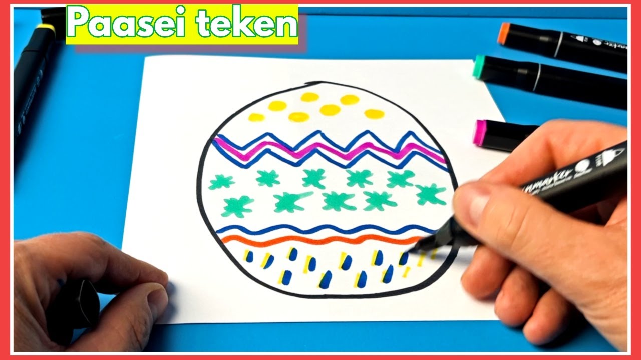 Paasei tekenen en Verdwijntruc | Family Toys Collector