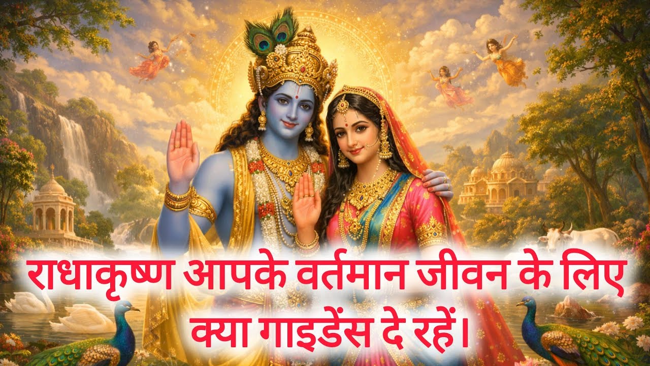 आपके लिए आया है राधाकृष्ण का विशेष संदेश |आपके जीवन के लिए सीधा संकेत ध्यान से सुनें | Life Guidance