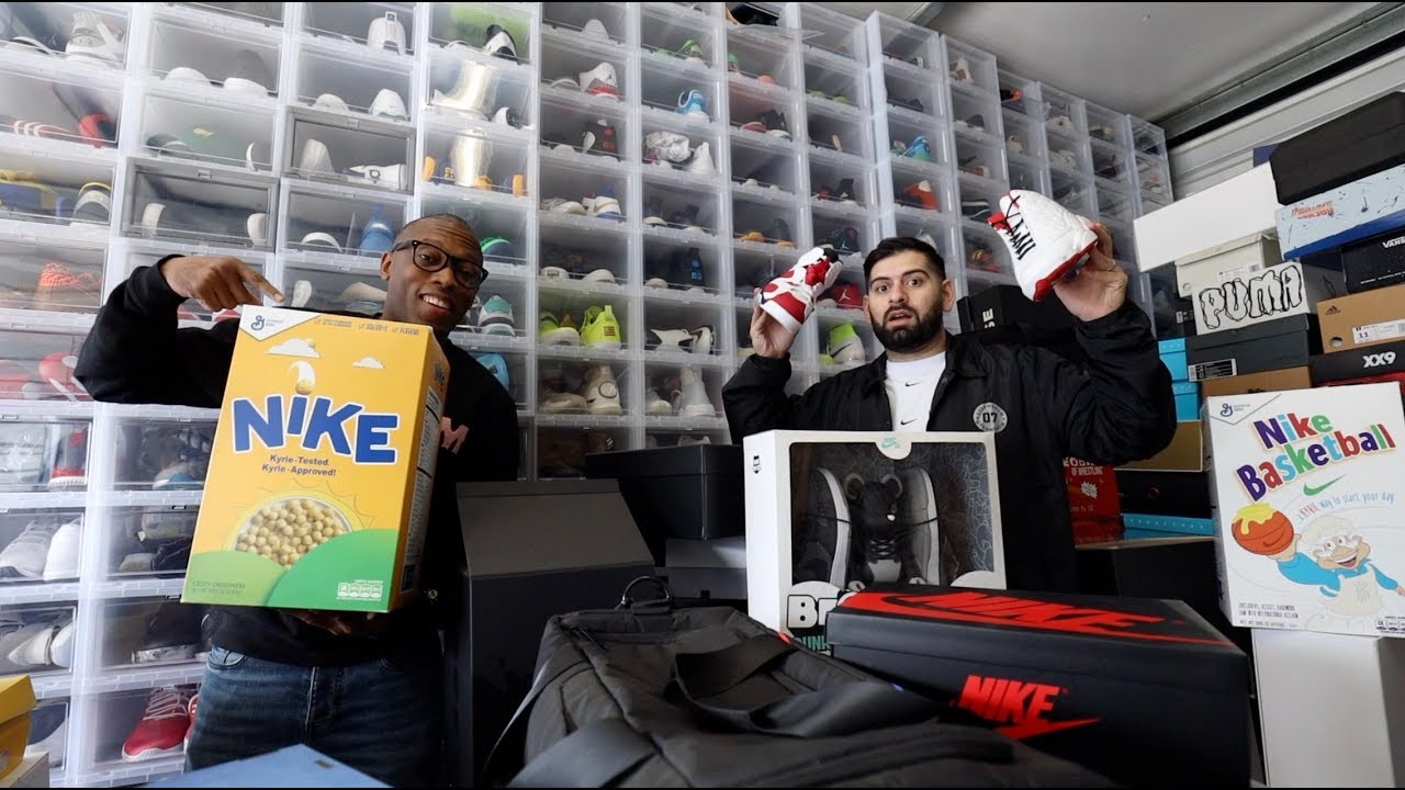 Inside Kustoos Secret SNEAKER VAULT!! *CRAZY COLLECTION*