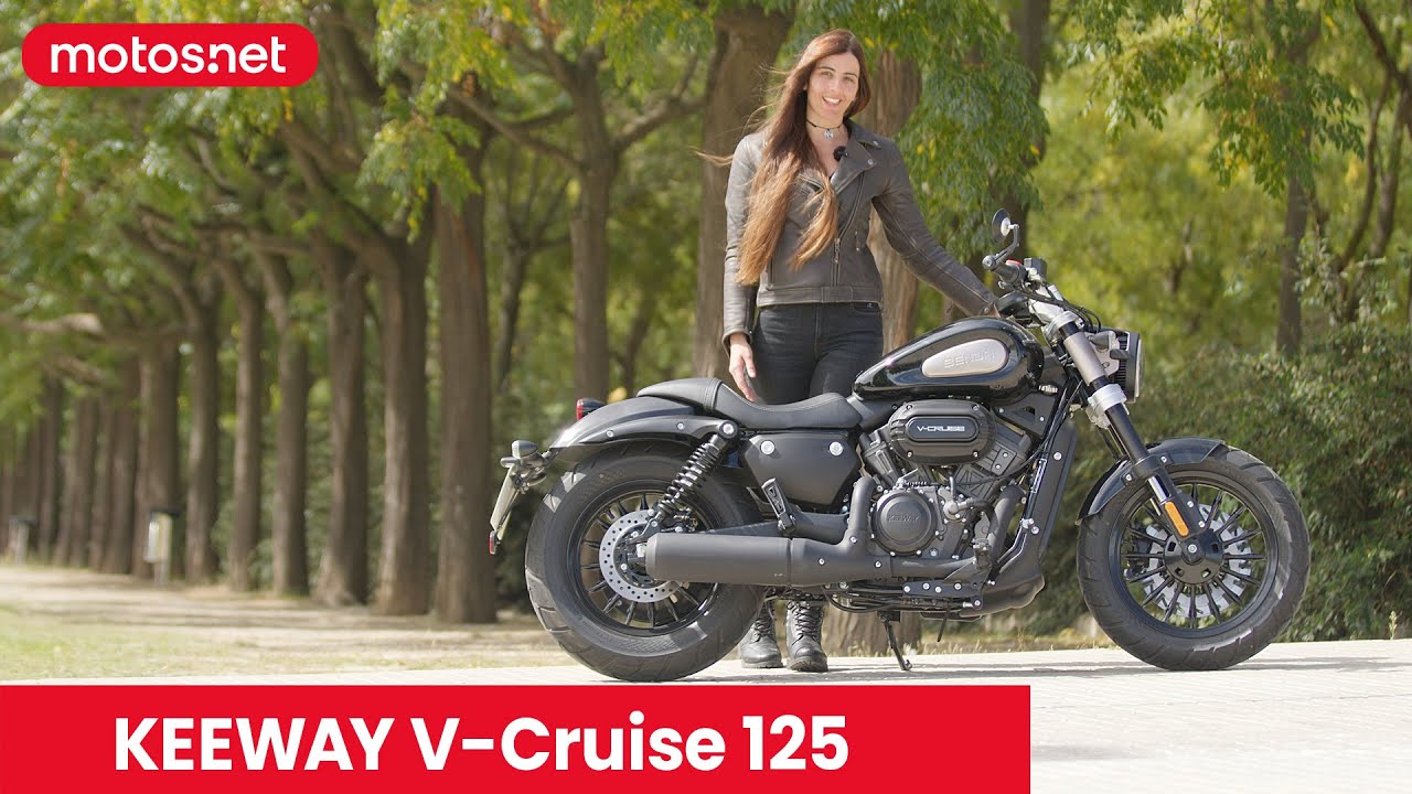 Keeway V-Cruise 125 2022 / Una cruiser para el carné A1 / Prueba / Review en español 4k