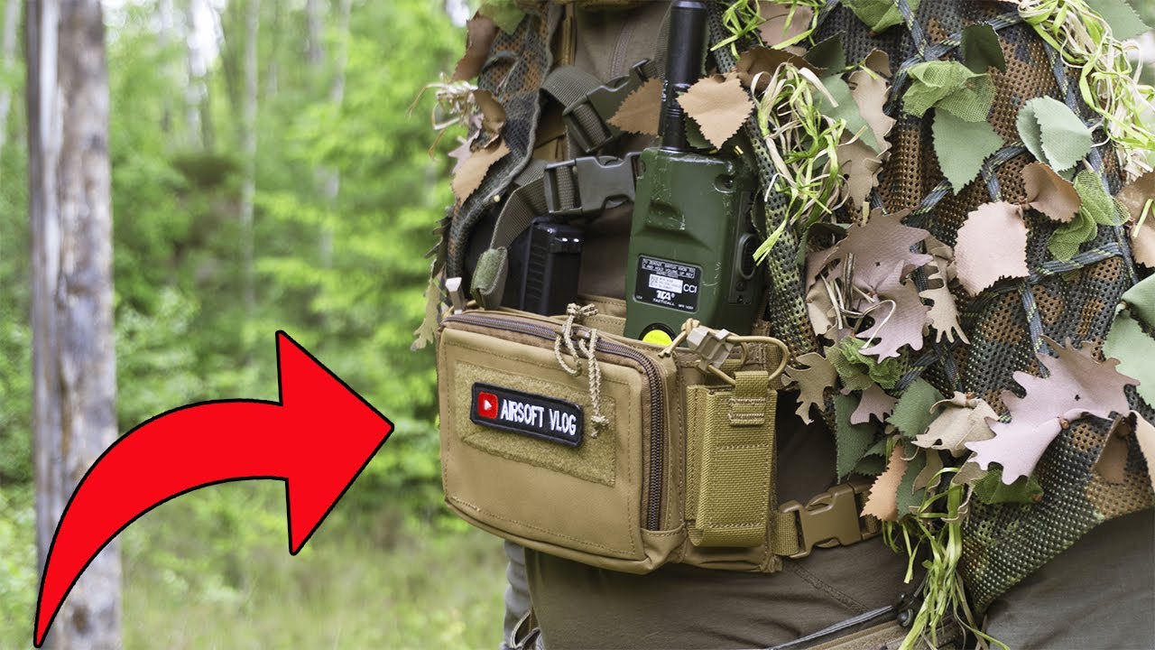 Co m&aacute;m ve sv&eacute;m SNIPER CHEST RIGU?! Tohle tě překvap&iacute;! | Airsoft CZ/SK