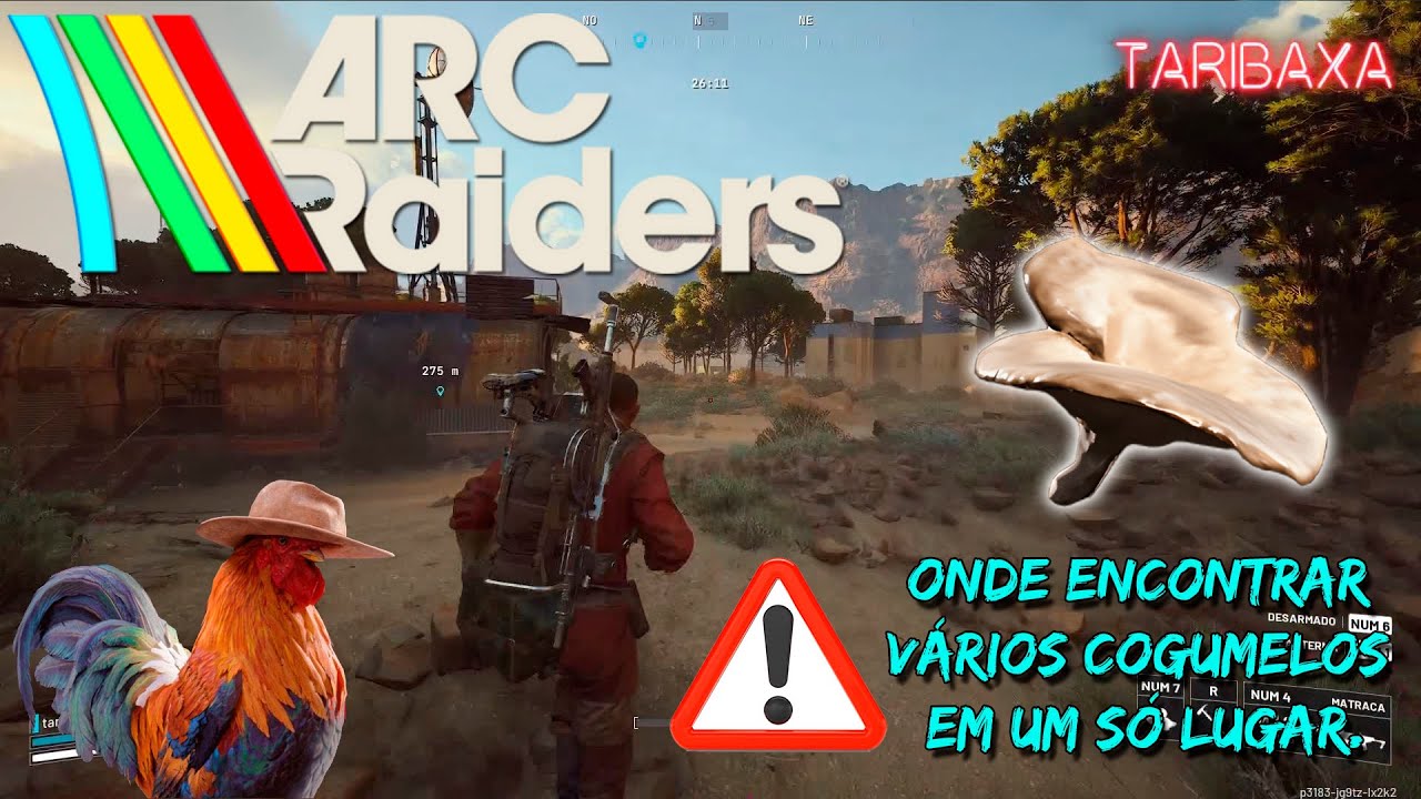 ARC Raiders - Onde encontrar vários cogumelos em um só lugar