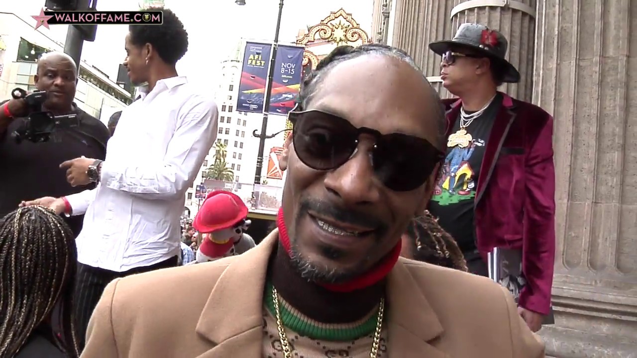 SNOOP DOGG HONORED WITH HOLLYWOOD WALK OF FAME STAR