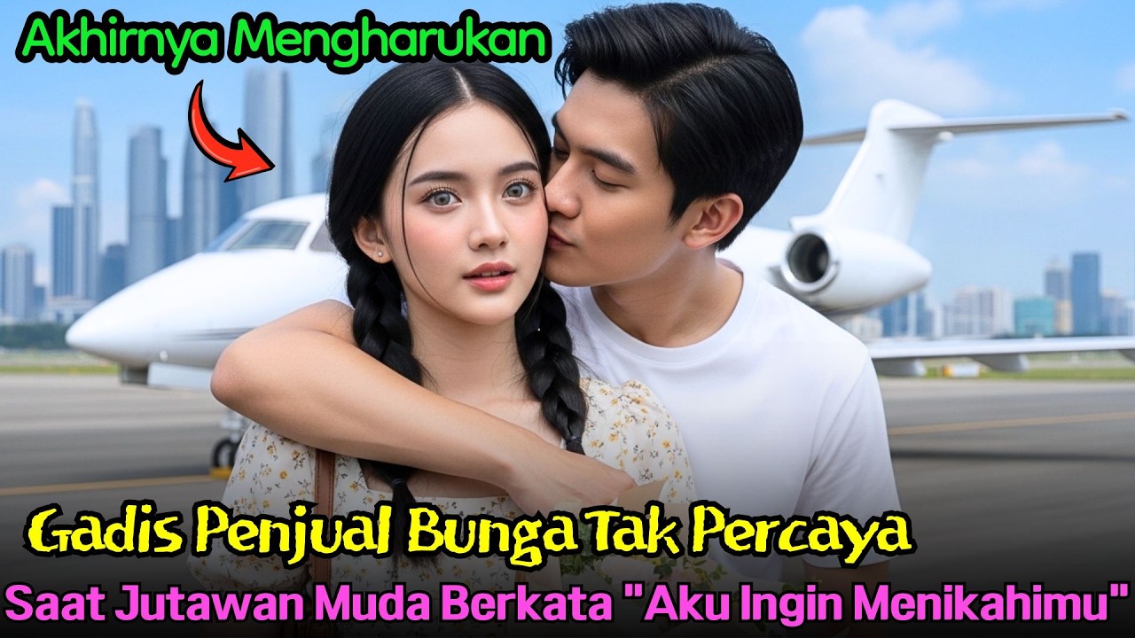 Gadis Penjual Bunga  Percaya Saat Jutawan Muda Berkata “Aku Ingin Menikahimu”  Akhirnya Mengharukan