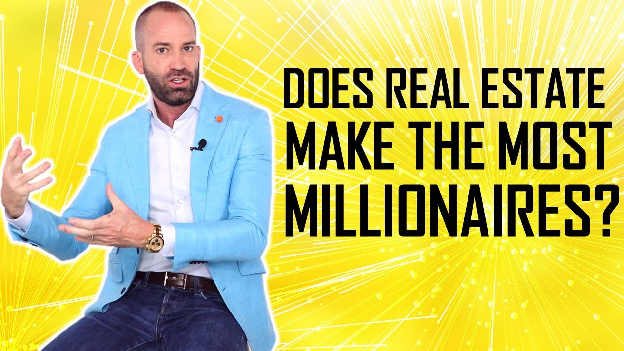 Does Real Estate Make the Most Millionaires?